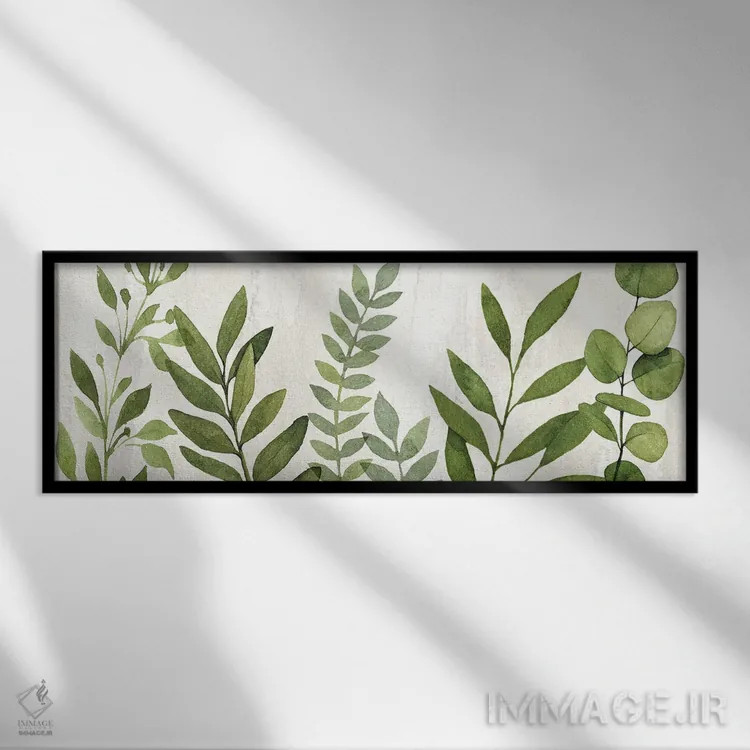 تابلو شکوه تابستان اثر کنراد ناتسن - نمای قابدار مشکی