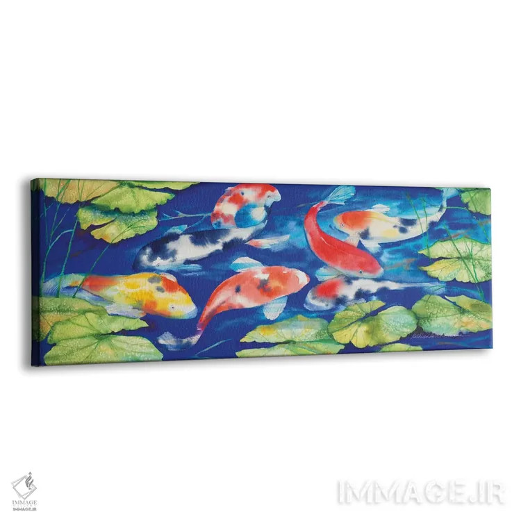 تابلو کوی (نوعی ماهی ژاپنی) اثر کاتلین پار مککنا - نمای پرسپکتیو محصول