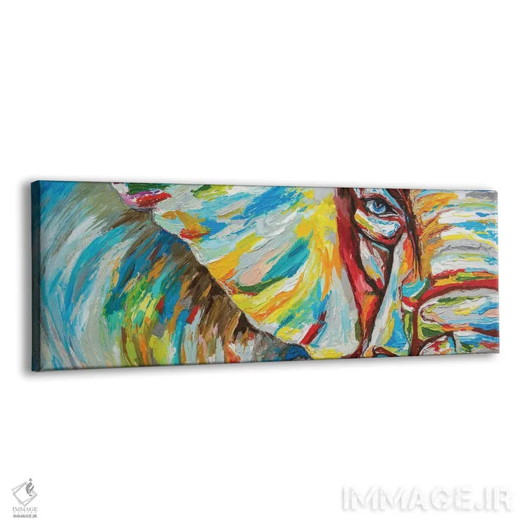 تابلو چشم فیل اثر کوپتسووا آرت (استودیو یا برند هنری) - نمای پرسپکتیو محصول