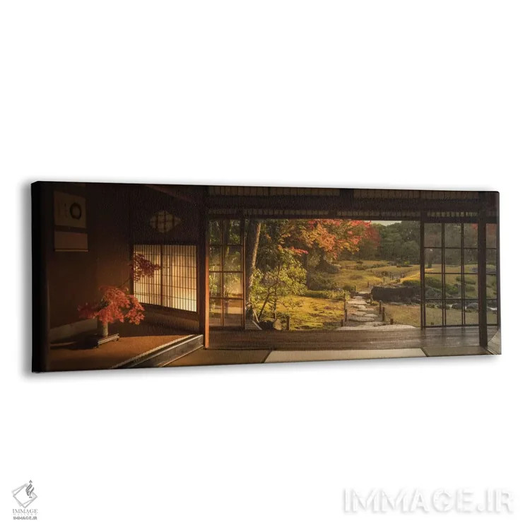 تابلو پاییز در ژاپن XVIII اثر دنیل کردان - نمای پرسپکتیو محصول