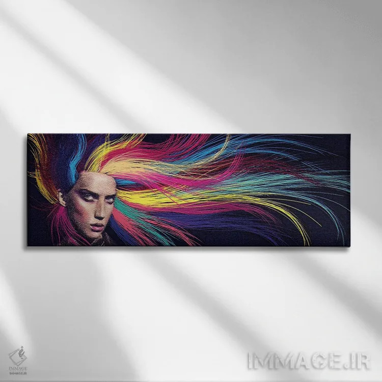 تابلو باد اثر کاترینا بورتسووا - نمای روبهرو روی دیوار