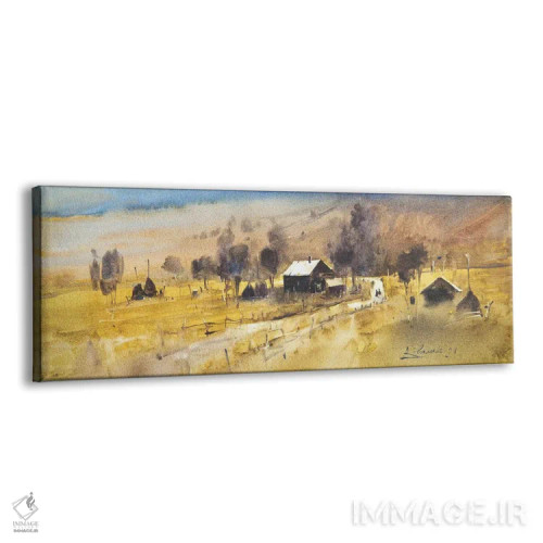 تابلو منظره کارپات اثر اندریی کووالیک - نمای پرسپکتیو محصول