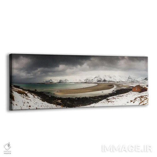 تابلو ایتریساند، لوفوتن، نروژ اثر میکولاج گوسپودرک - نمای پرسپکتیو محصول