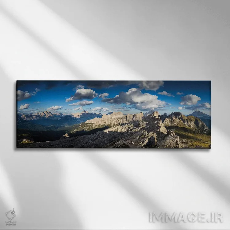 تابلو نوولاو، دولومیت، ایتالیا اثر میکولاج گوسپودرک - نمای روبهرو روی دیوار