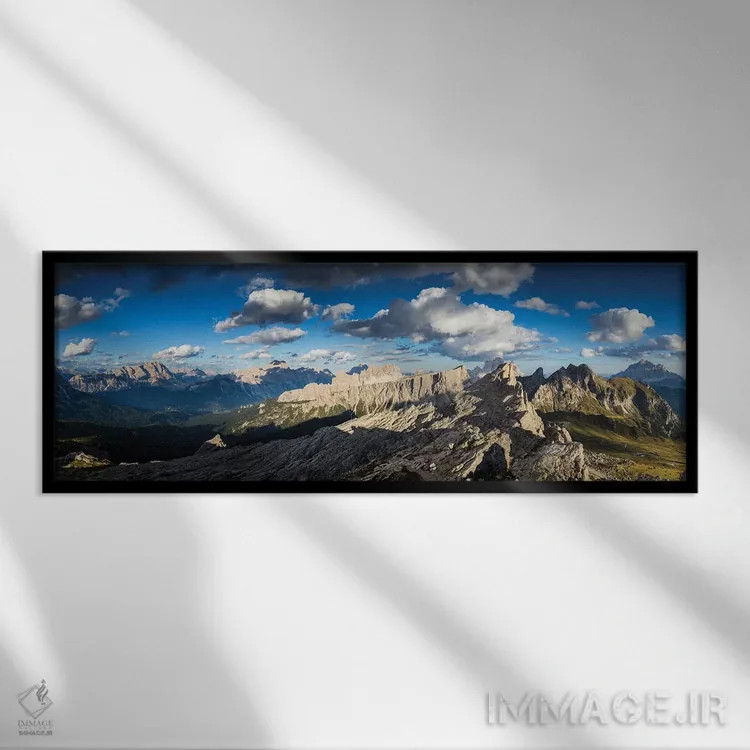 تابلو نوولاو، دولومیت، ایتالیا اثر میکولاج گوسپودرک - نمای قابدار مشکی