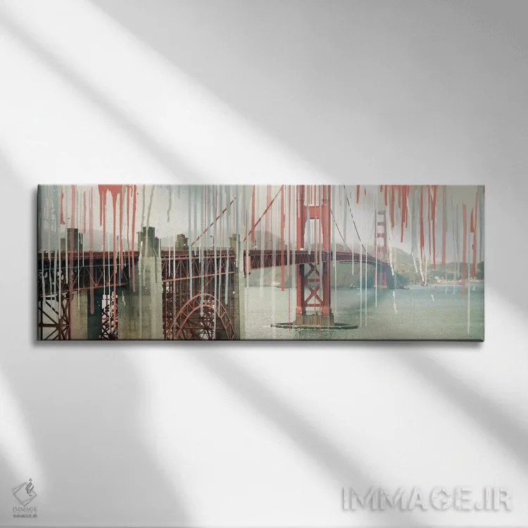 تابلو مه سبک زیبایی بیرونی را نمایان میکند اثر فایو بای فایو کالکتیو - نمای روبهرو روی دیوار