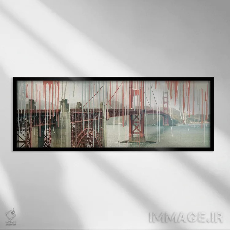 تابلو مه سبک زیبایی بیرونی را نمایان میکند اثر فایو بای فایو کالکتیو - نمای قابدار مشکی