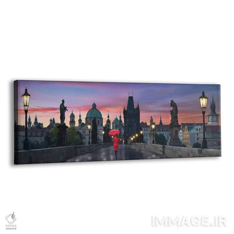 تابلو طلوع بر پل چارلز اثر لی سیه - نمای پرسپکتیو محصول