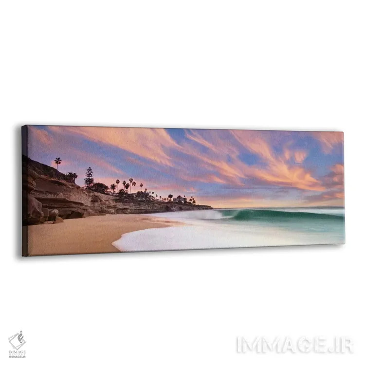 تابلو استراحت ساحلی اثر لی سیه - نمای پرسپکتیو محصول