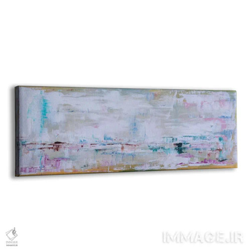 تابلو خیالپردازی در سفید اثر شالیمار لگاسپی - نمای پرسپکتیو محصول