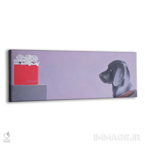 تابلو شکلاتدوست (عاشق شکلات) اثر لینکلن سلیگمن - نمای پرسپکتیو محصول