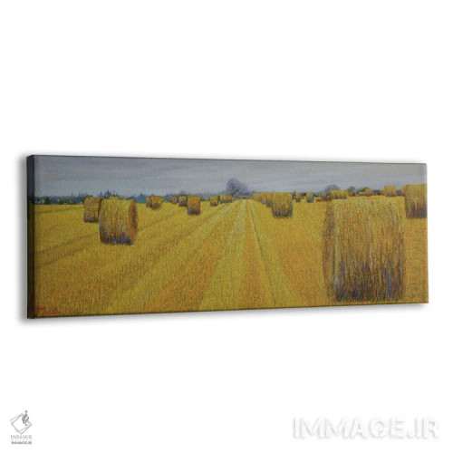 تابلو "برداشت محصول" اثر له نگوک کوآن - نمای پرسپکتیو محصول