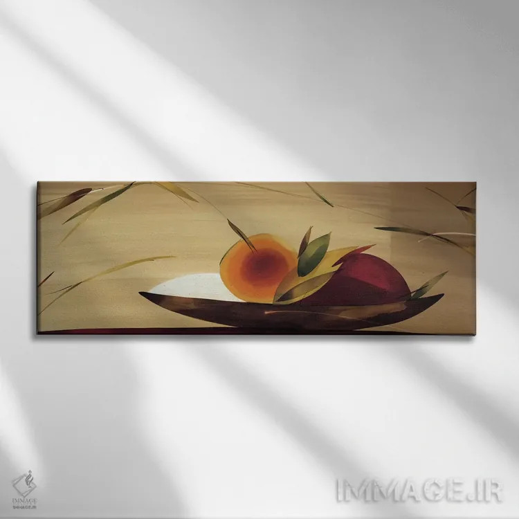 تابلو "میوههای اشتیاق ۱" اثر لولا آبلان - نمای روبهرو روی دیوار