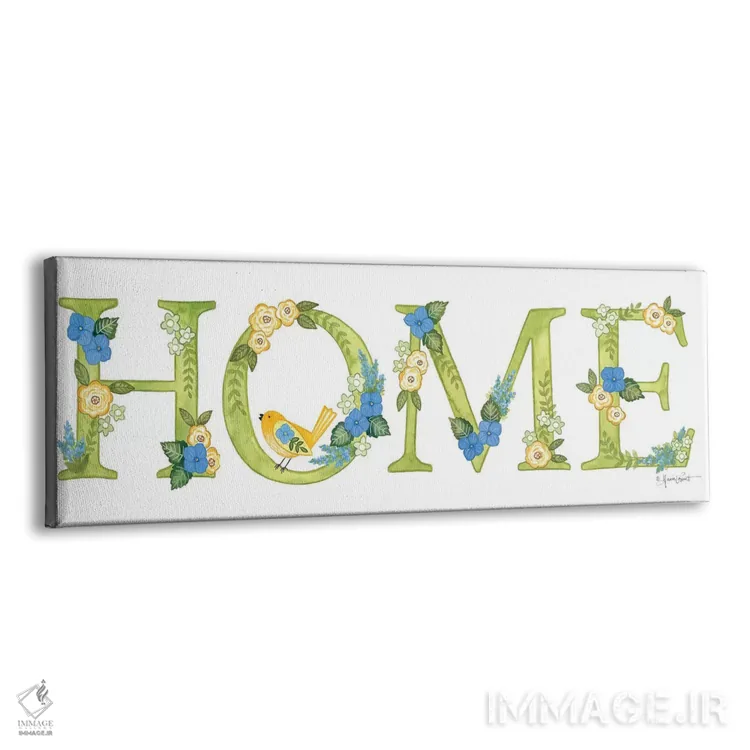 تابلو خانه با گلهای ادریسی شکوفا اثر آنی لاپوینت - نمای پرسپکتیو محصول