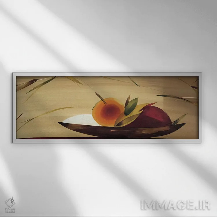 تابلو "میوههای اشتیاق ۱" اثر لولا آبلان - نمای قابدار سفید