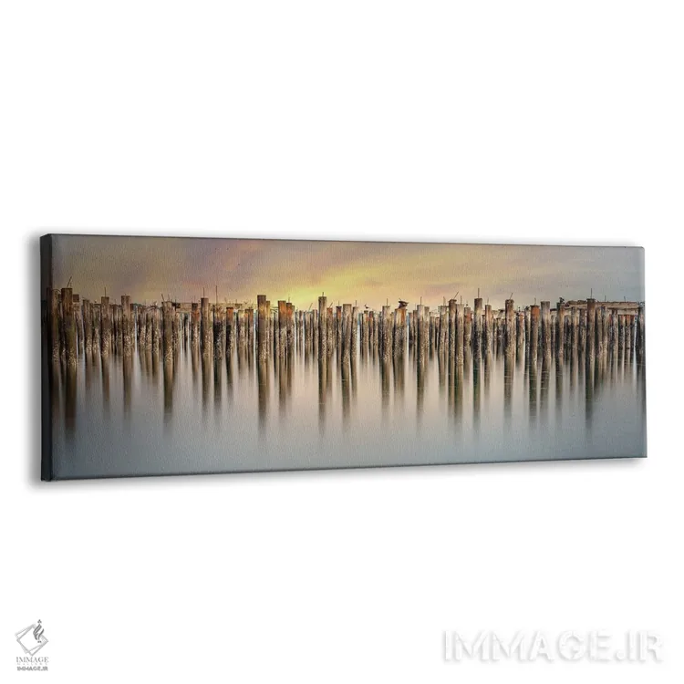 تابلو غروب شور اثر لوئیس راث - نمای پرسپکتیو محصول