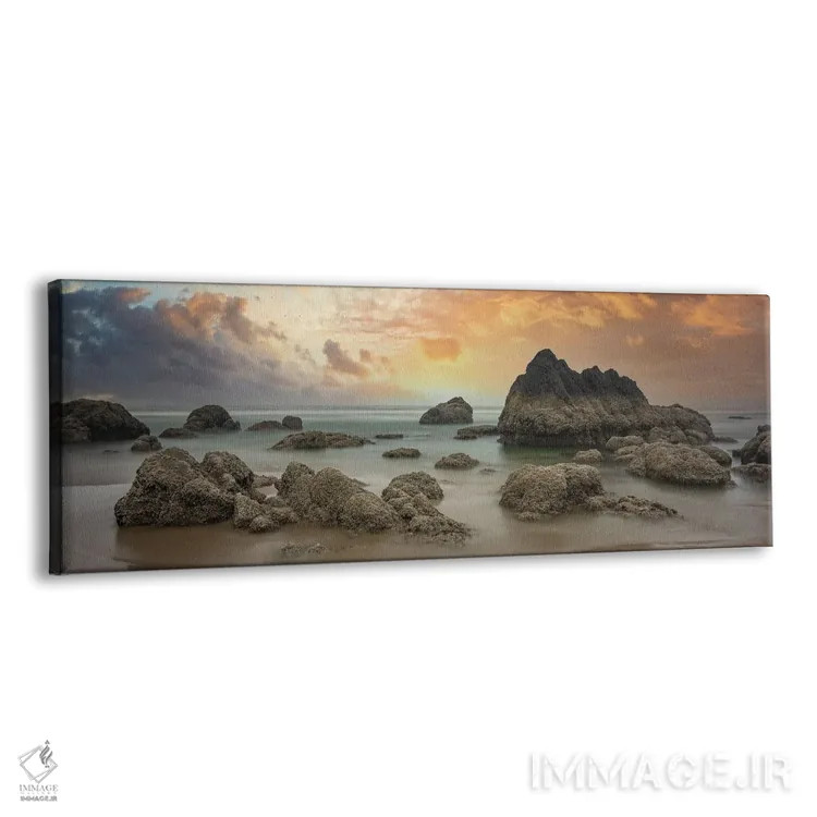 تابلو درخششها در ساحل کانن اثر لوئیس راث - نمای پرسپکتیو محصول