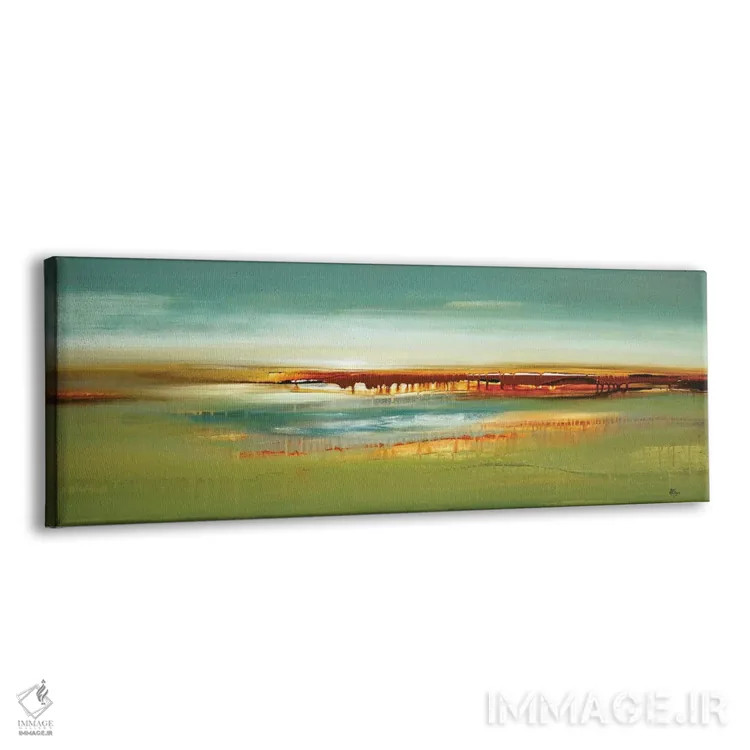 تابلو لایههای طبیعت اثر لیزا ریجرز - نمای پرسپکتیو محصول