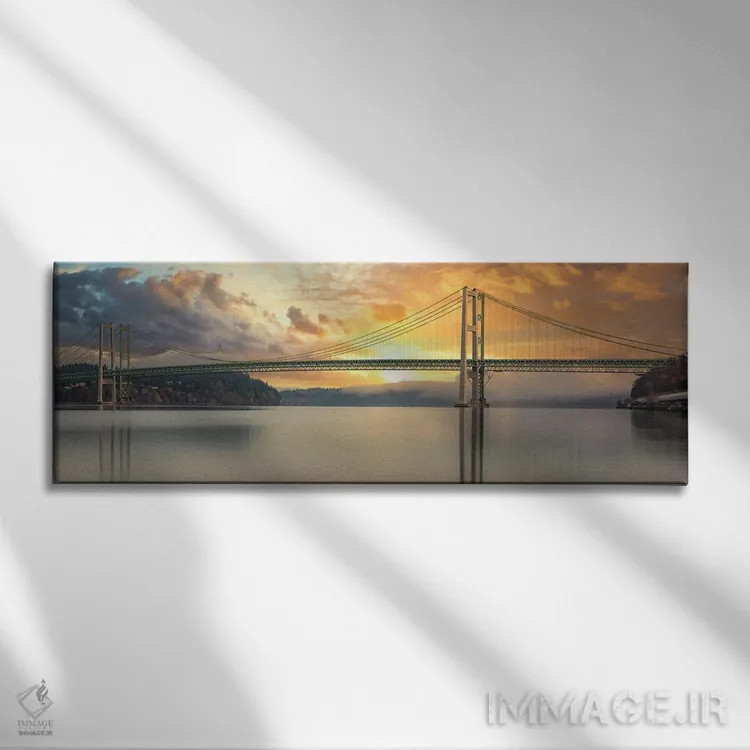 تابلو پل نرو اثر لوئیس راث - نمای روبهرو روی دیوار
