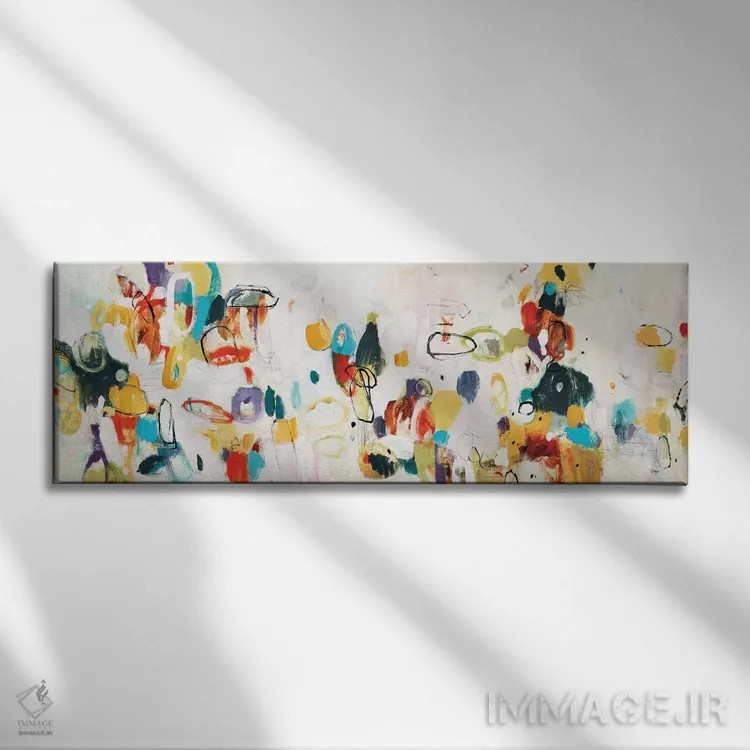 تابلو شکست حصار اثر لیزا ریجرز - نمای روبهرو روی دیوار