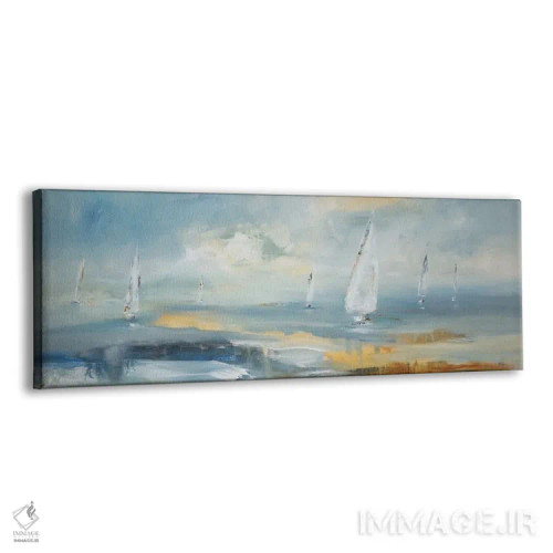 تابلو بازی اقیانوسی ۱ اثر لیزا ریجرز - نمای پرسپکتیو محصول