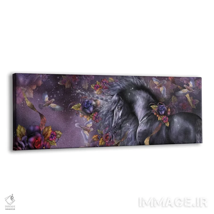 تابلو رز آبی ۲ اثر لوری پرایندل - نمای پرسپکتیو محصول