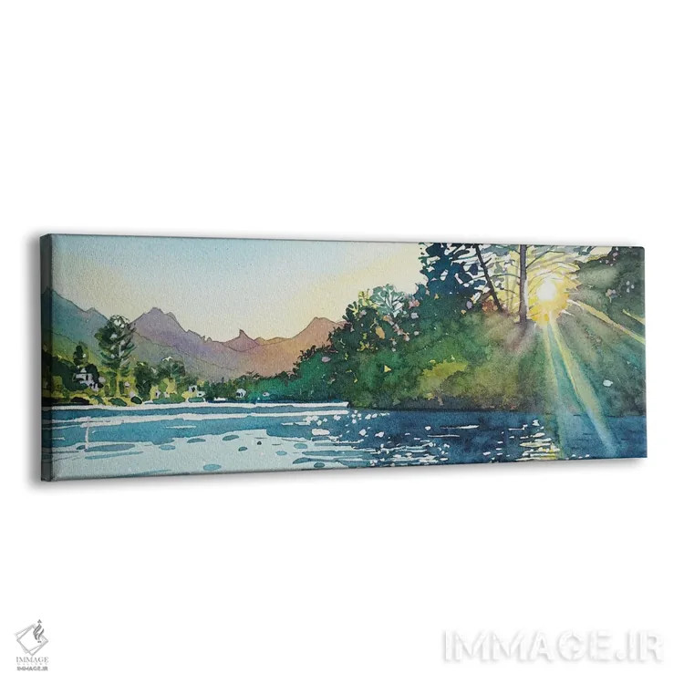 تابلو آفتاب بهاری اثر لویزا میلیسنت - نمای پرسپکتیو محصول