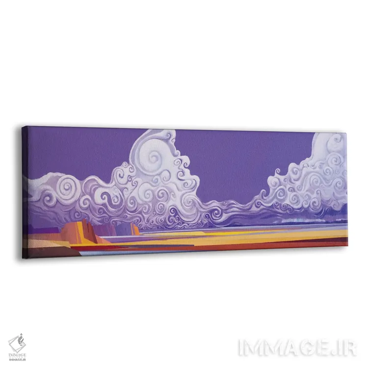 تابلو آسمانشکوفه: آلفا اثر لاورنس لی - نمای پرسپکتیو محصول