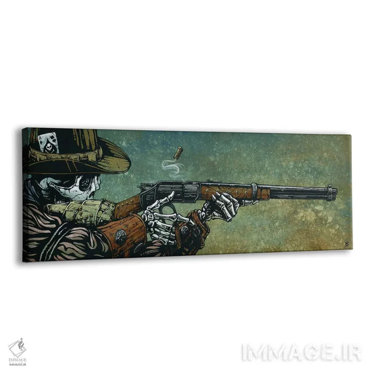 تابلو اهرم مکانیکی (یا اسلحه لِوِر اکشن) اثر دیوید لوزو - نمای پرسپکتیو محصول