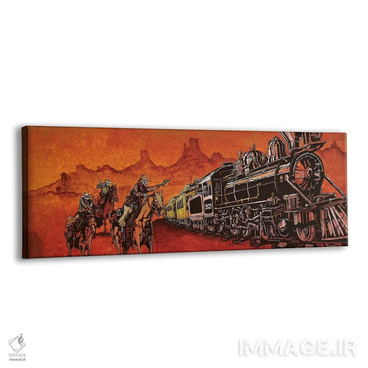 تابلو آهن بزرگ (نام خاص اسلحه یا آهن سنگین) اثر دیوید لوزو - نمای پرسپکتیو محصول