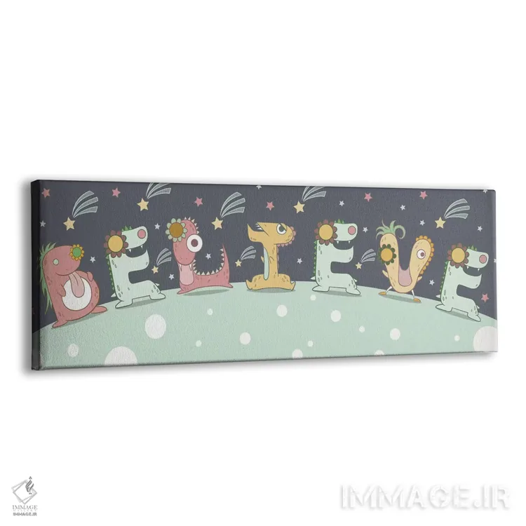 تابلو ایمان داشته باش اثر فایو بای فایو کالکتیو - نمای پرسپکتیو محصول