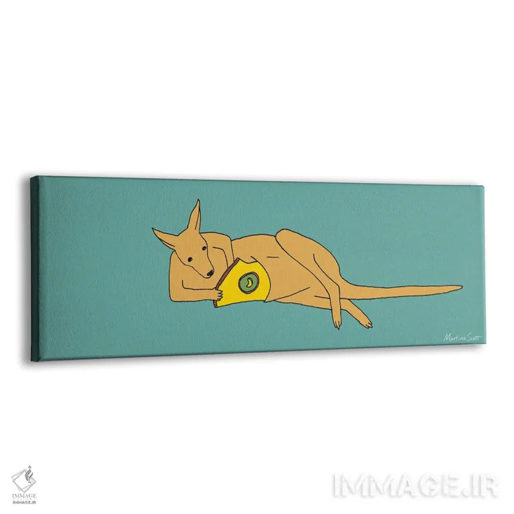 تابلو همیشه وقت خوردنی اثر مارتینا اسکات - نمای پرسپکتیو محصول