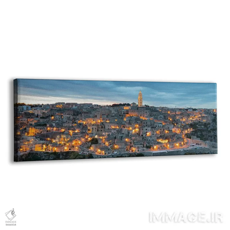 تابلو پانورامای ماترا اثر مائورو باتیستلی - نمای پرسپکتیو محصول