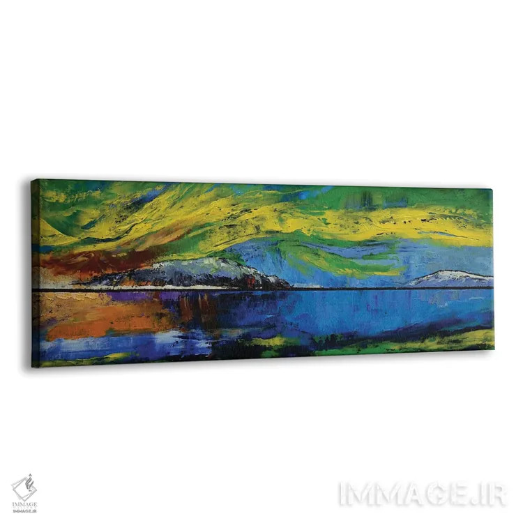 تابلو شفق قطبی (آرورا) اثر مایکل کریس - نمای پرسپکتیو محصول