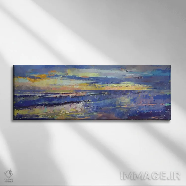 تابلو غروب سانتا ریکا (کاستاریکا) اثر مایکل کریس - نمای روبهرو روی دیوار