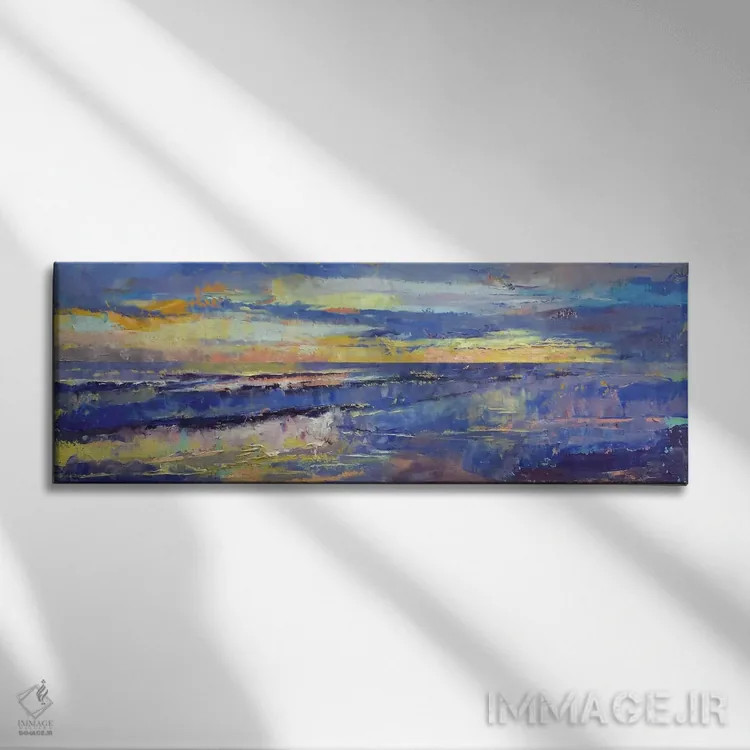 تابلو غروب سانتا ریکا (کاستاریکا) اثر مایکل کریس - نمای روبهرو روی دیوار