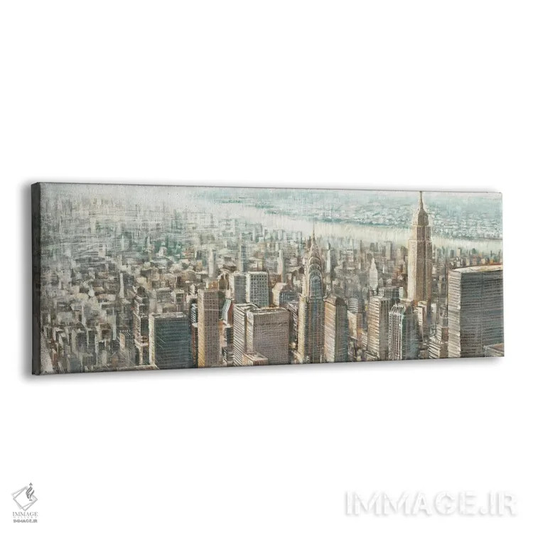 تابلو نمای شهری منهتن اثر متیو دنیلز - نمای پرسپکتیو محصول