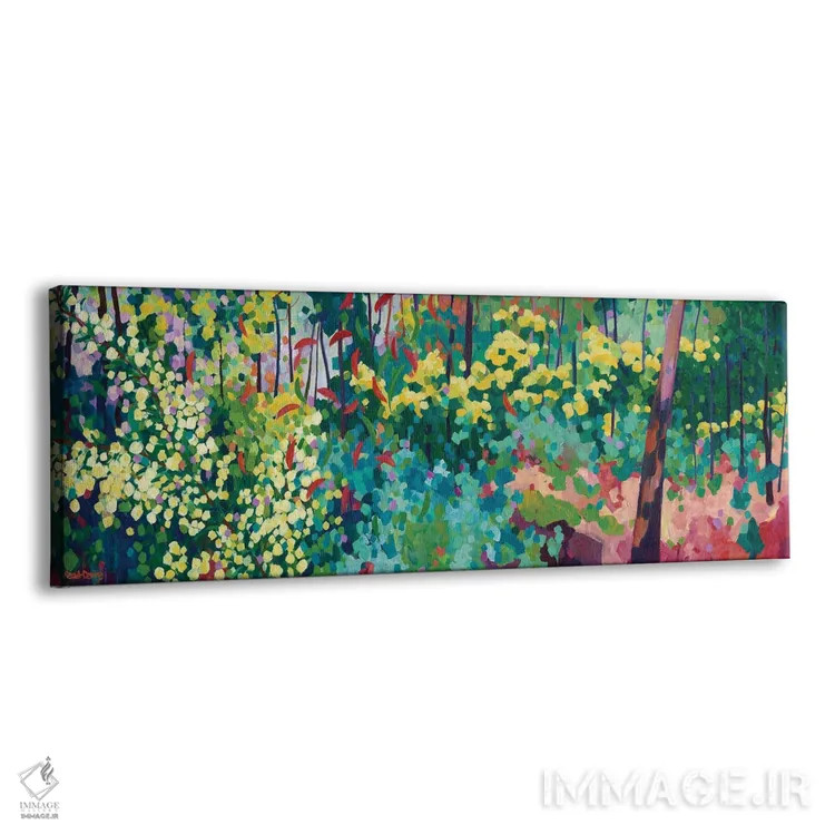 تابلو رویای آکاسیا (Wattle: نوعی درخت استرالیایی) اثر ملیسا رید-دیواین - نمای پرسپکتیو محصول
