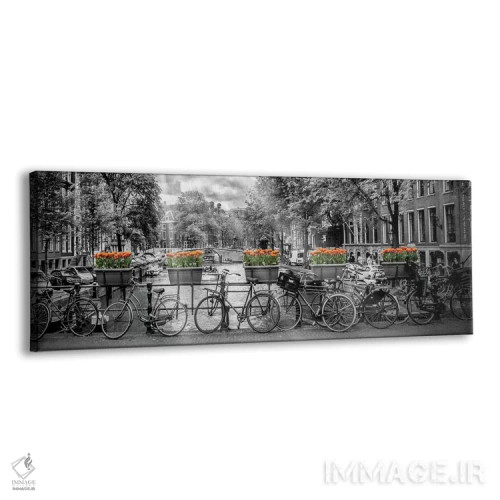 تابلو کانال جنتلمن آمستردام اثر ملانی ویولا - نمای پرسپکتیو محصول