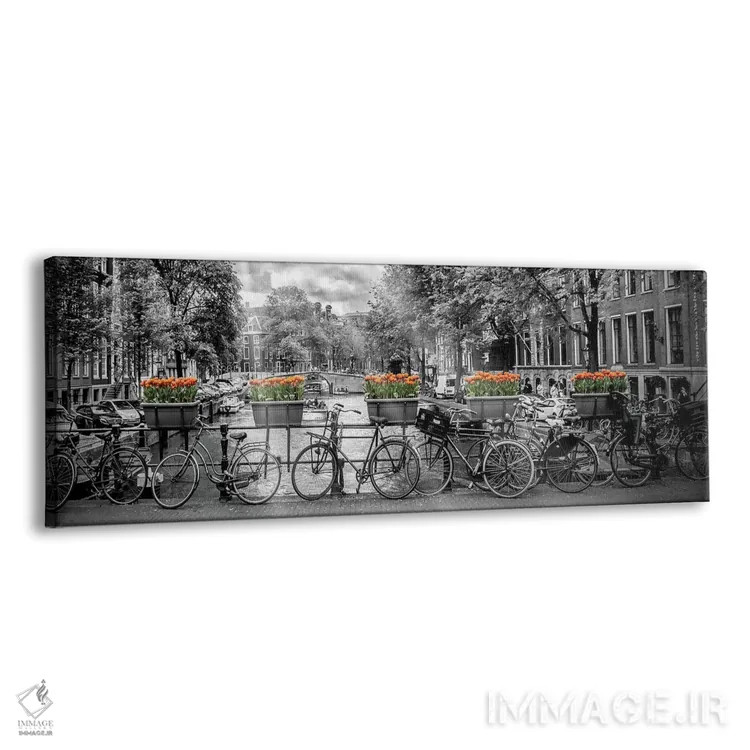 تابلو کانال جنتلمن آمستردام اثر ملانی ویولا - نمای پرسپکتیو محصول