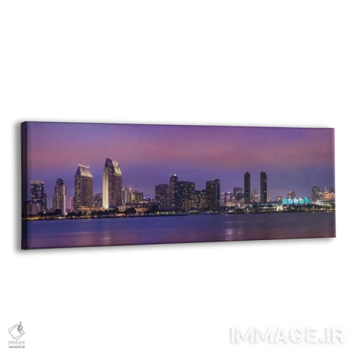 تابلو افق عصرگاهی سندیهگو اثر ملانی ویولا - نمای پرسپکتیو محصول
