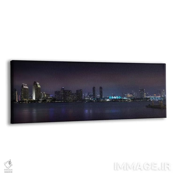 تابلو منظره شب سندیهگو اثر ملانی ویولا - نمای پرسپکتیو محصول