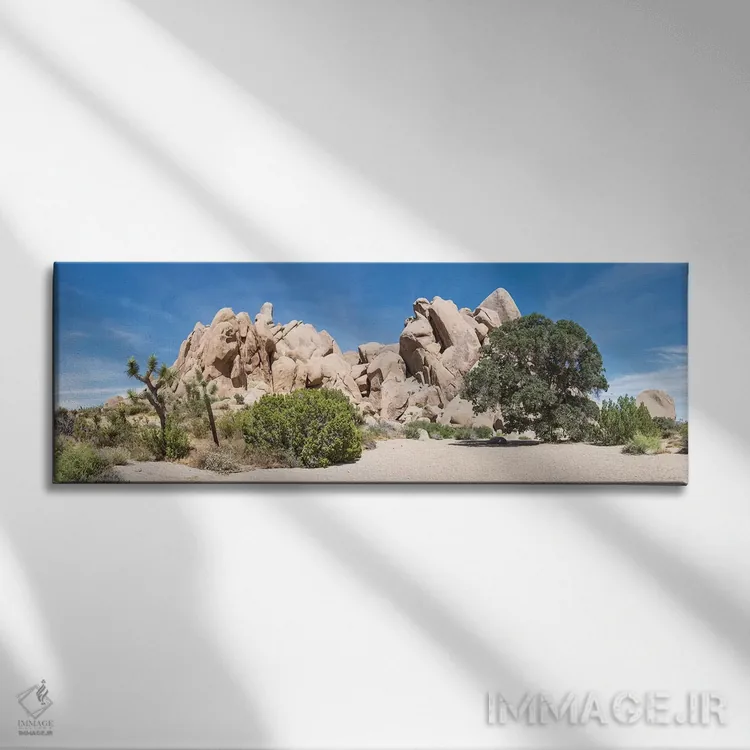 تابلو بلوط زندگی اثر ملانی ویولا - نمای روبهرو روی دیوار