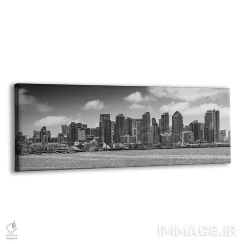 تابلو نمای خط افق سندیگو از هاربر آیلند اثر ملانی ویولا - نمای پرسپکتیو محصول