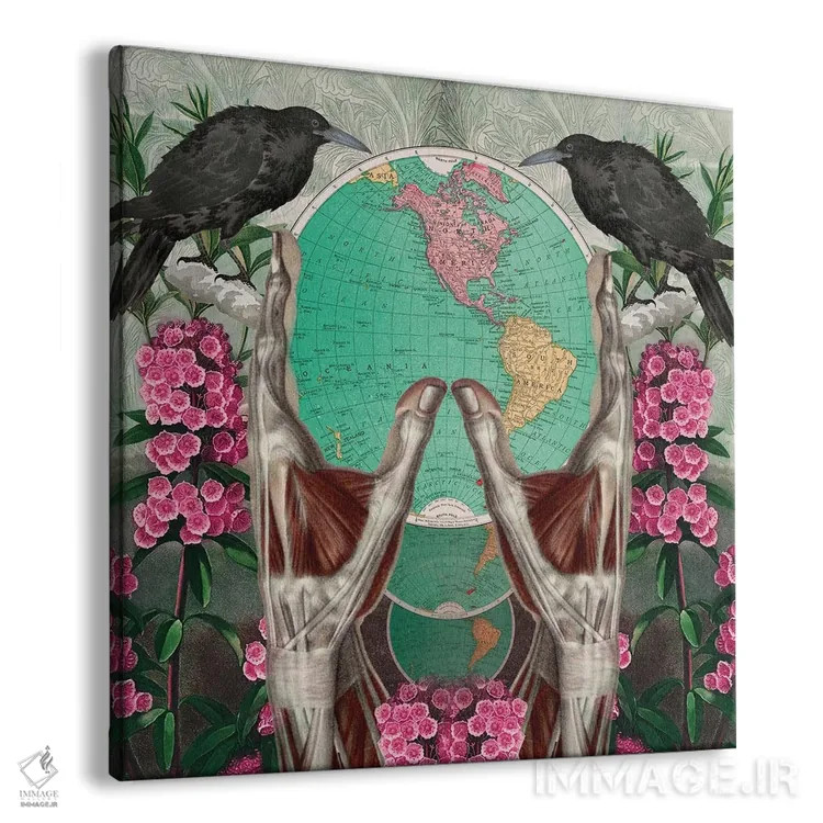 تابلو تمام جهان اثر امی سالمونه - نمای پرسپکتیو محصول