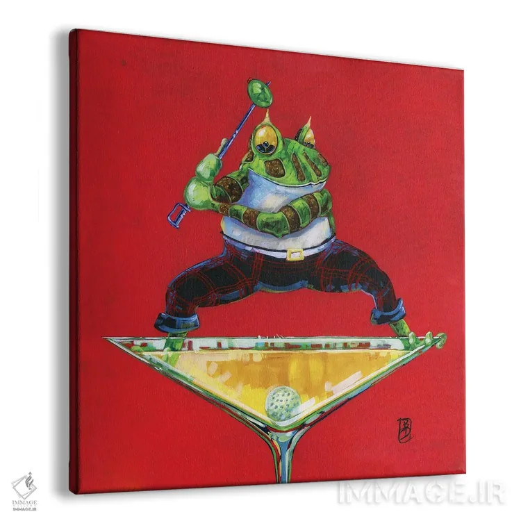 تابلو آبگیر اثر بارتون دگراف - نمای پرسپکتیو محصول