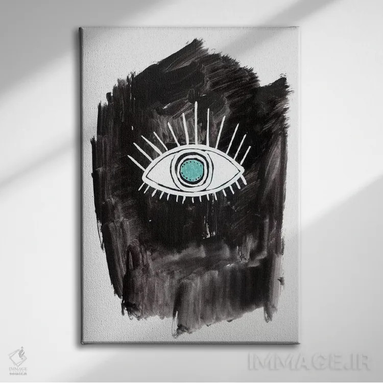 تابلو چشمگشاد اثر آلبینا براتچِوا - نمای روبهرو روی دیوار