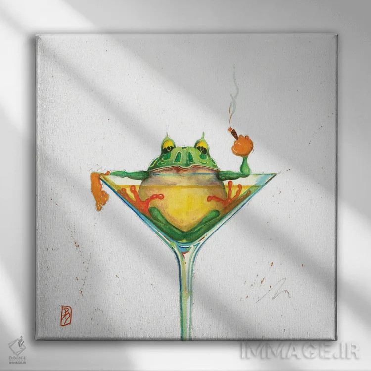 تابلو چی؟ اثر بارتون دگراف - نمای روبهرو روی دیوار