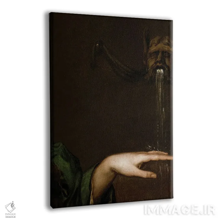 تابلو نقاشی جزئیات کلاسیک اثر بونا فیدسا - نمای پرسپکتیو محصول