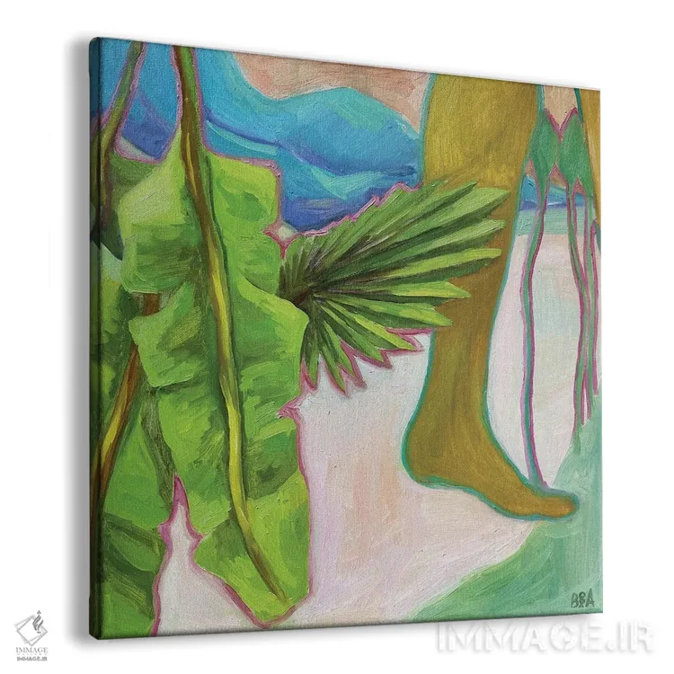 تابلو خاستگاه انسان اثر آنا بوگوشفسکایا - نمای پرسپکتیو محصول